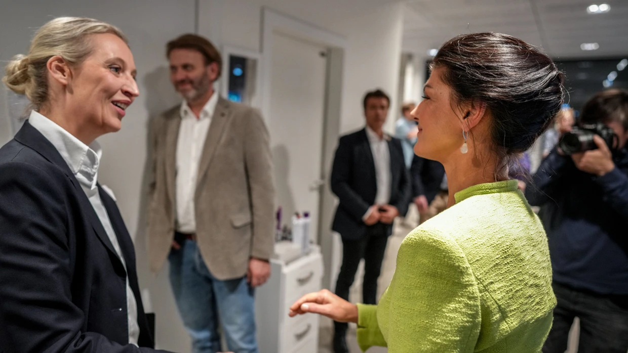 BSW schlägt gegenüber der AfD neue Töne an: Was sie eint und was sie trennt | FAZ