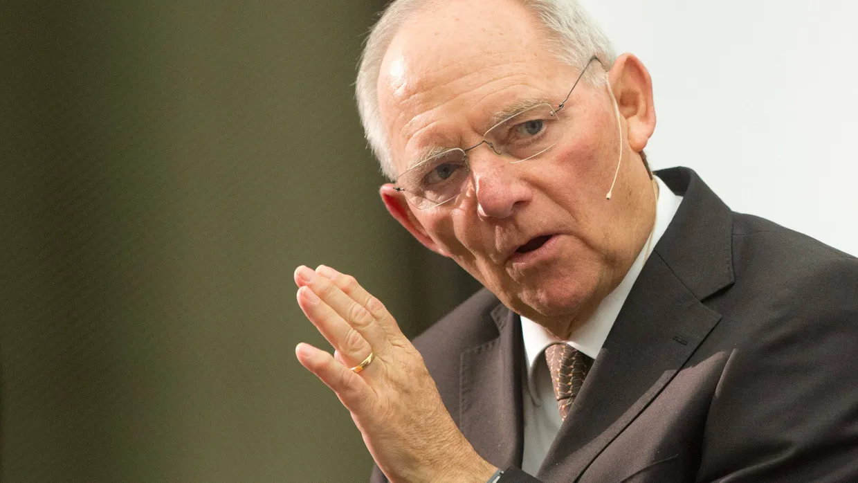 Bundesfinanzminister Wolfgang Schäuble stellt seine Finanzplanung vor: Bis 2020 ohne Neuverschuldung.