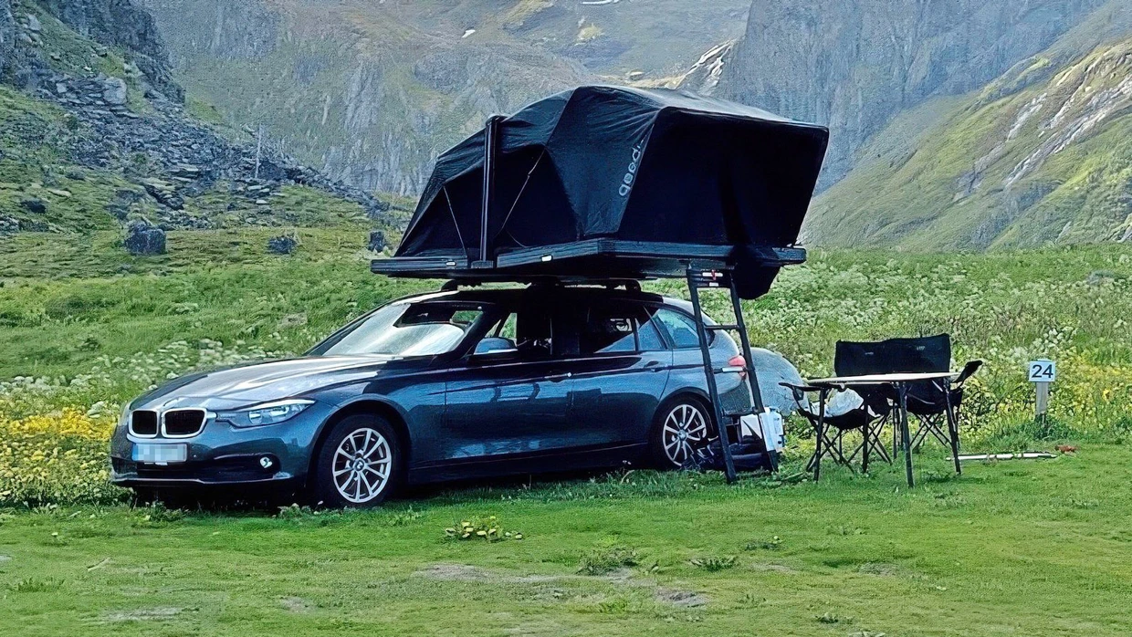 auto dachzelt Dachzelt für Auto Jovive Extra Slim