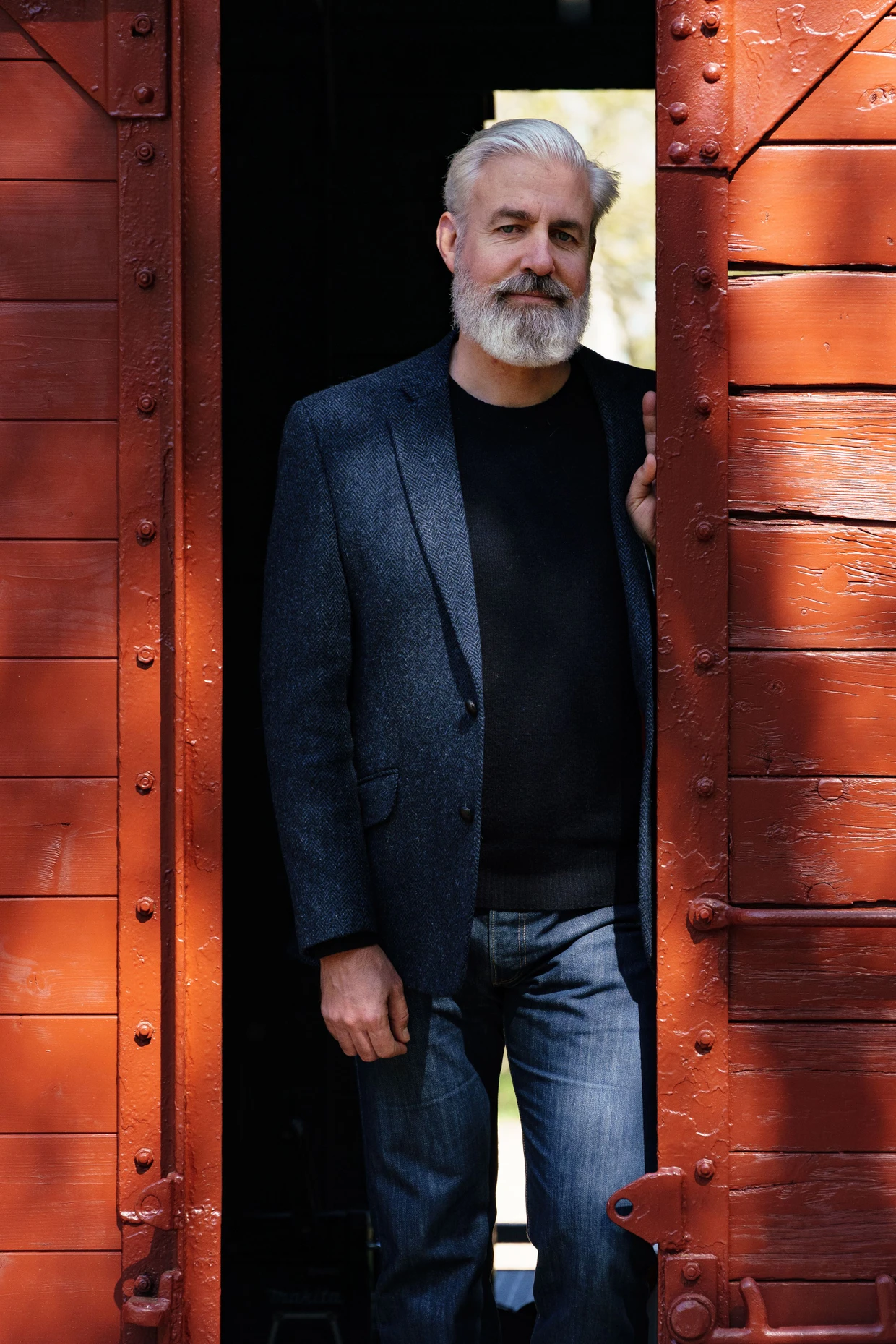 Kurator: Der Historiker Torsten Halsey hat die Schau konzipiert.