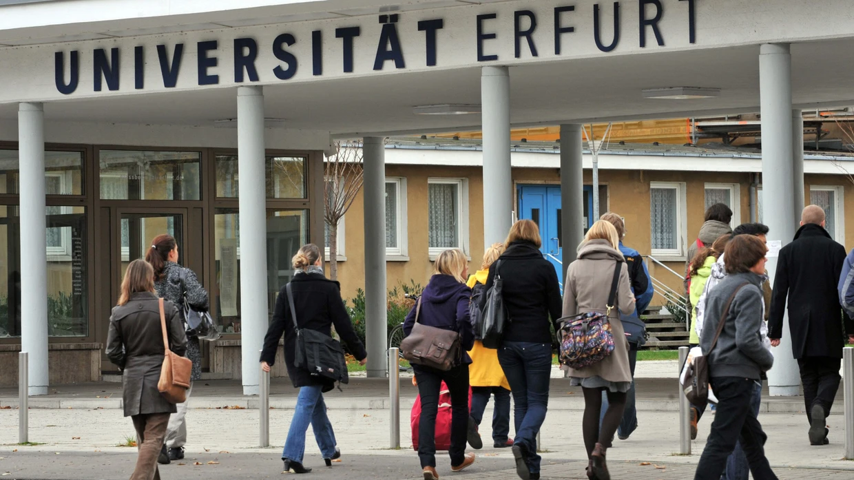 Die neue Präsidentin war ihr zu teuer: die Universität Erfurt.