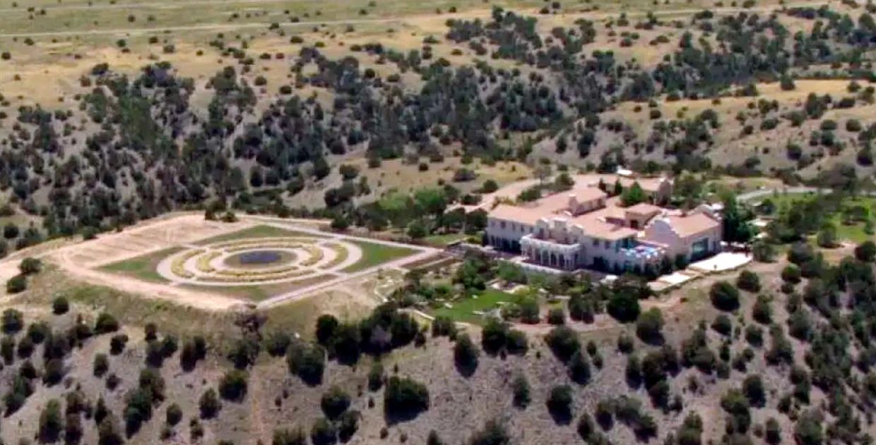 Ein Bild aus 2019: Die Zorro-Ranch von Jeffrey Epstein in New Mexico