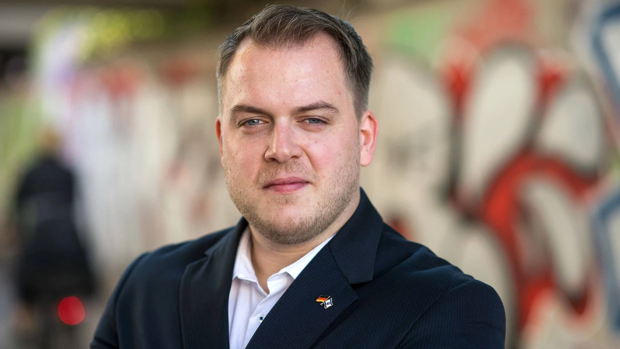 Jan-Philipp Knoop aus dem CDU-Ortsverband Kleistpark in Berlin will frischen Wind in die Bundespartei bringen.