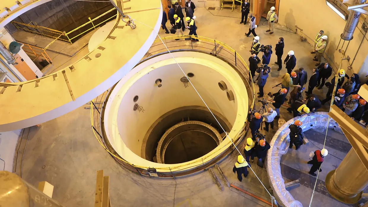 Ein Schwerwasserreaktor in Arak 250 Kilometer südwestlich von Teheran im Dezember 2019. Das Foto wurde von der iranischen Atomenergiebehörde verbreitet.