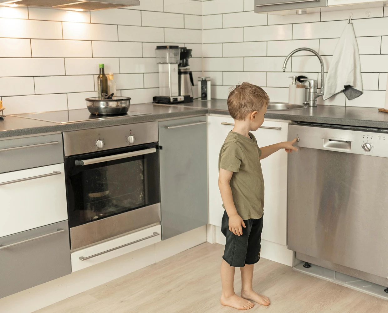 Die saubere Küche: Wenn das Rezept nicht so aufwändig ist, macht man auch weniger dreckig.