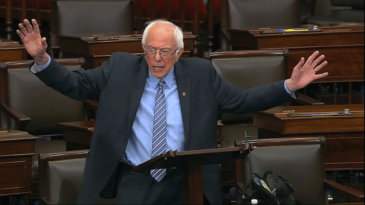 Bernie Sanders, Präsidentschaftsbewerber und Investorenschreck