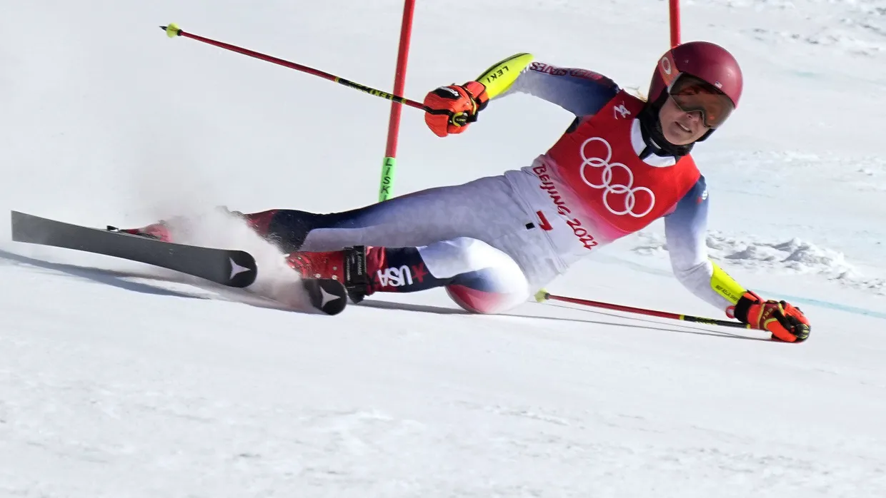 Nach zehn Sekunden ist alles vorbei Mikaela Shiffrin scheidet frühzeitig aus