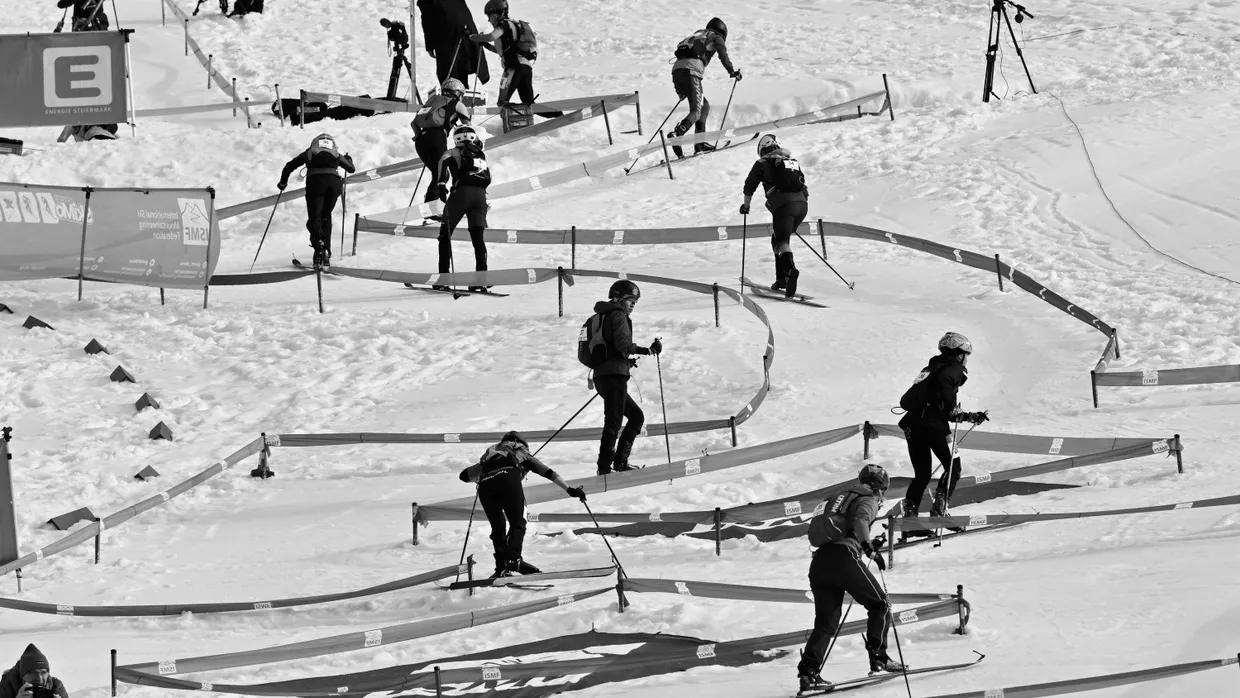 Neu im Programm:  Skibergsteigen ist nun olympisch.