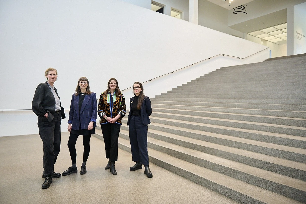  Sophie Junge, Franziska Kunze, Franziska Lampe und Kathrin Schönegg (von links)