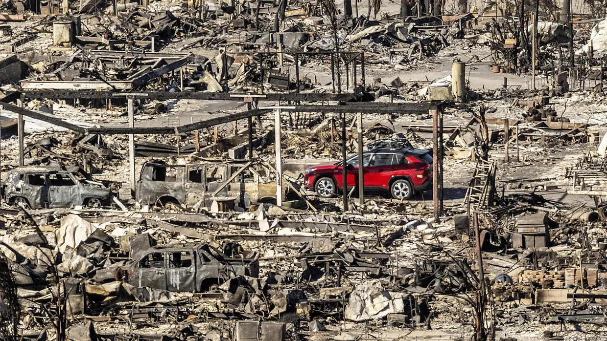 Die Waldbrände in Los Angeles hatten Schäden von 53 Milliarden Dollar verursacht.