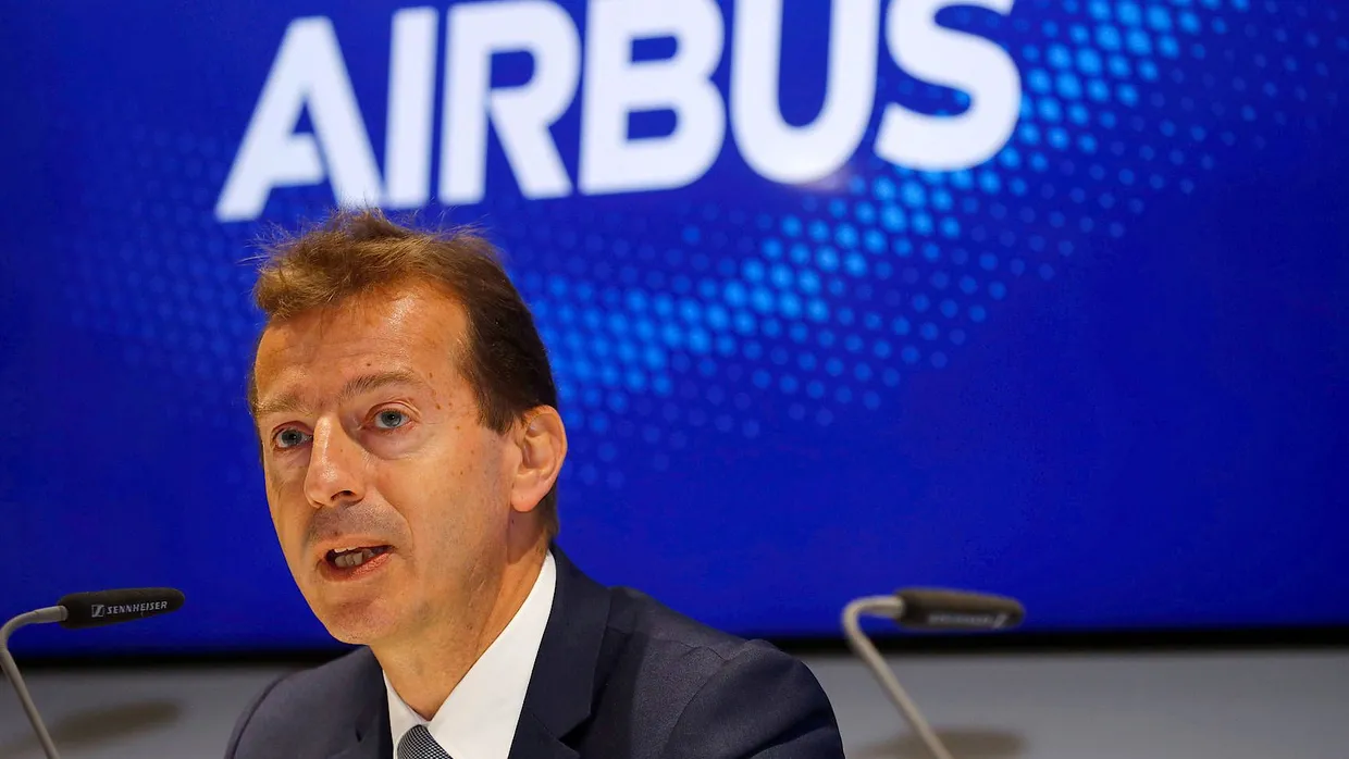Der Vorstandschef des europäischen Luft- und Raumfahrtkonzerns Airbus, Guillaume Faury