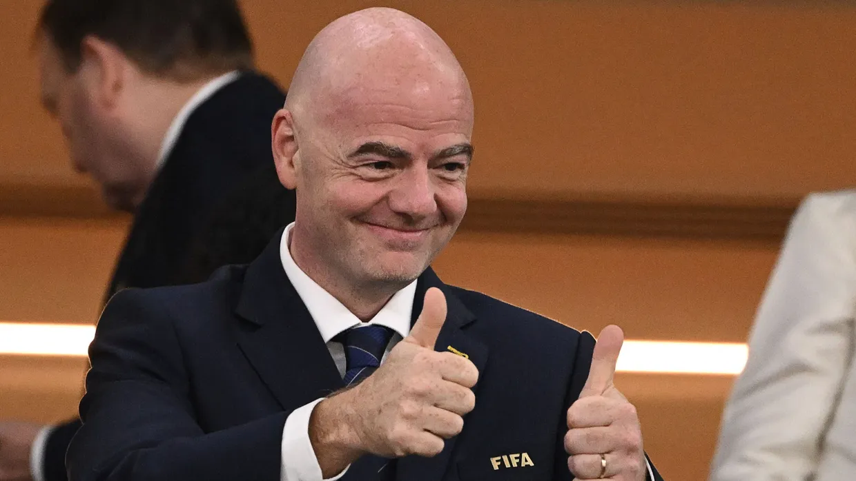 Gianni Infantino, begeistert von sich und der WM: „Die Spiele in den wunderschönen Stadien waren sehr, sehr hochklassig“.
