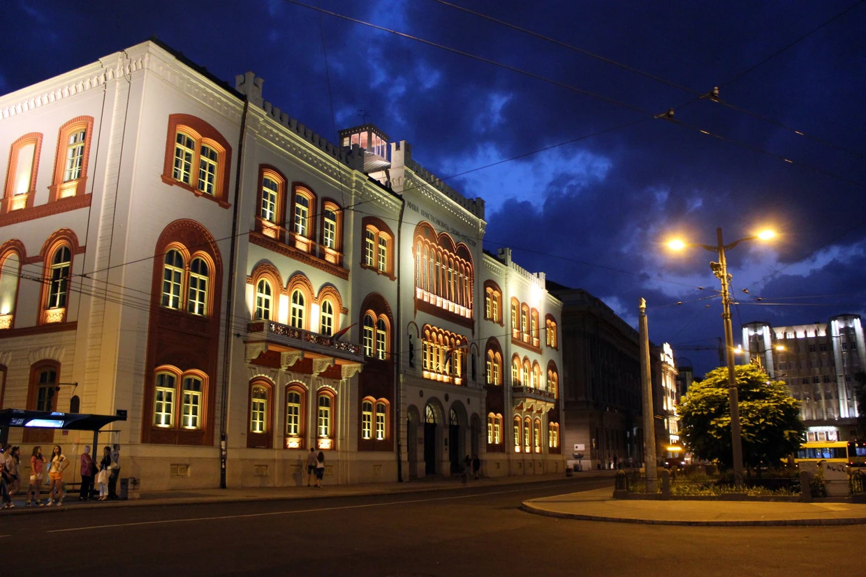 Das Hauptgebäude der Universität Belgrad