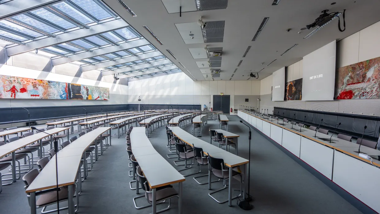 Blick in den Otto-Wels-Saal