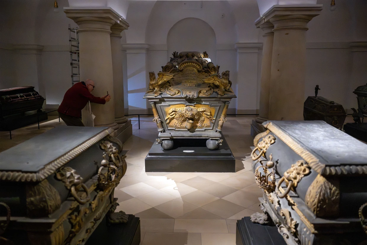 Die Grablege zählt zu den größten dynastischen Familiengrüften in Europa.