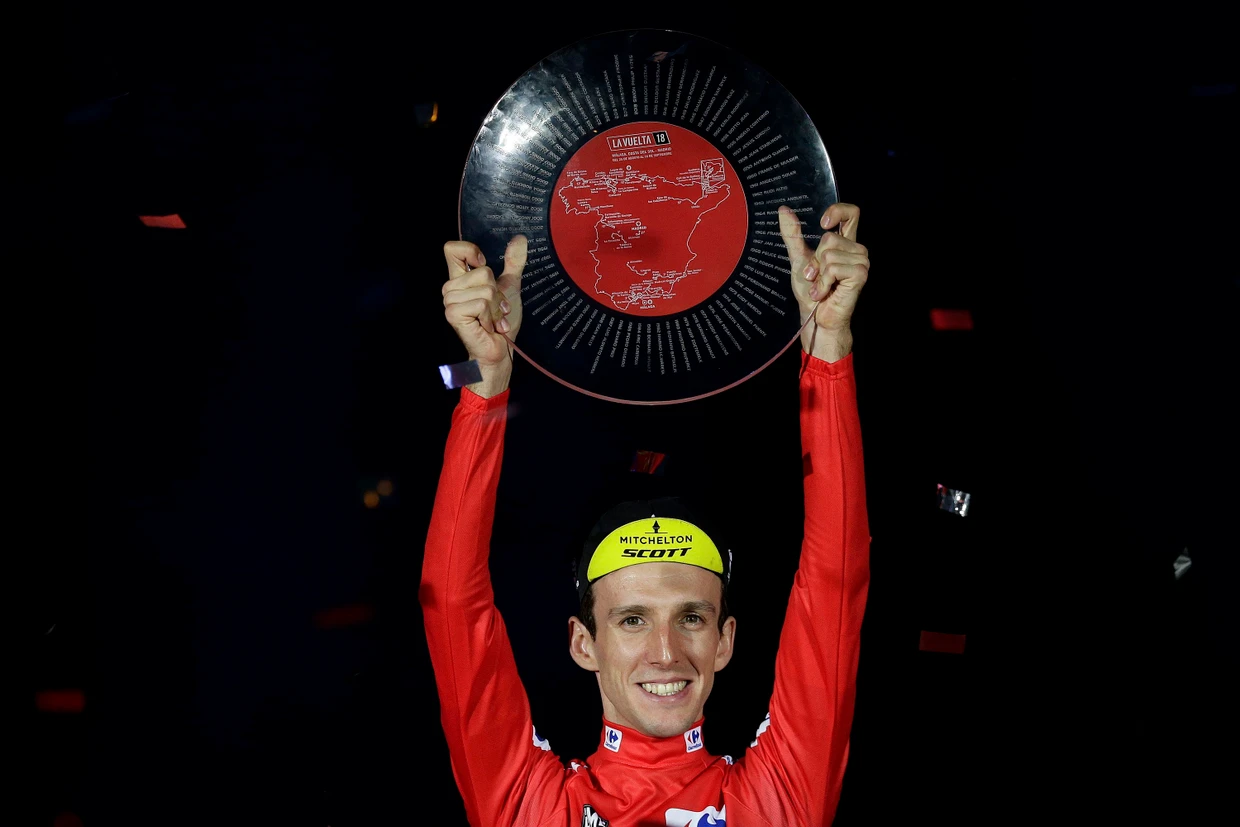 Strahlemann: Simon Yates nach seinem Vuelta-Sieg 2018.