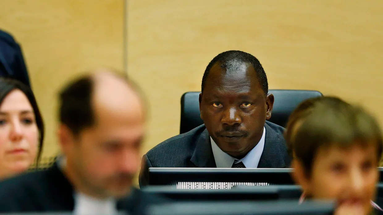 Thomas Lubanga Dyilo erwartet das Urteil im Internationalen Gerichtshof in Den Haag