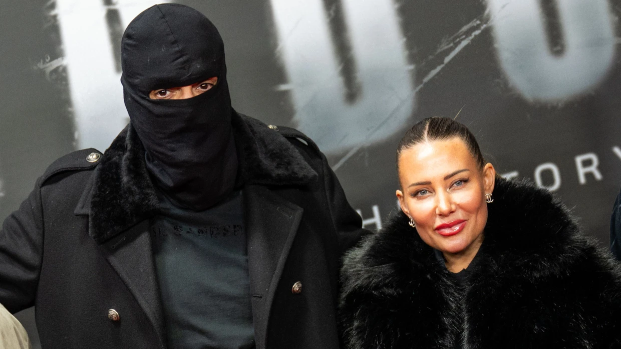 Aykut Anhan (alias Haftbefehl) und Nina Anhan bei der Premiere der Dokumentation „Babo – Die Haftbefehl-Story“