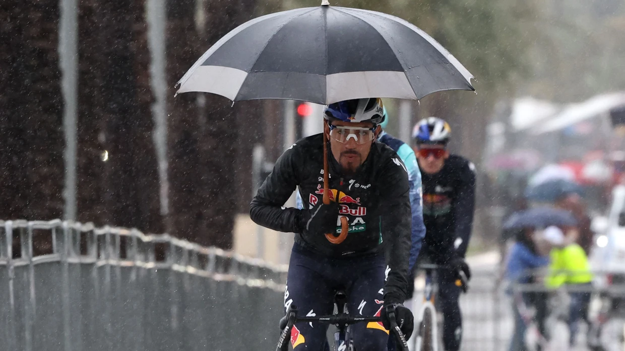 Schlechtes Wetter bei Paris-Nizza