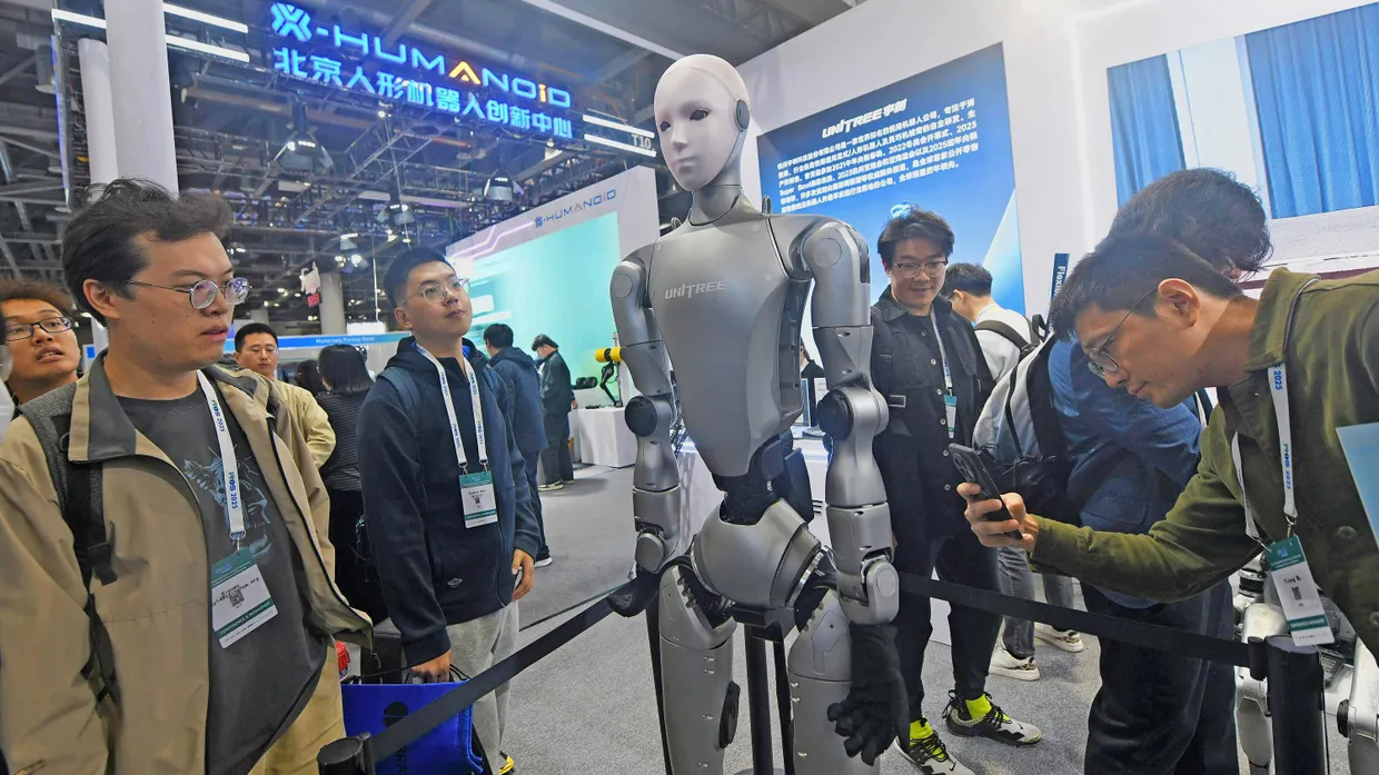 Chinesische Spitzentechnologie: In Hangzhou wird Kanzler Merz den Roboterhersteller Unitree besuchen.