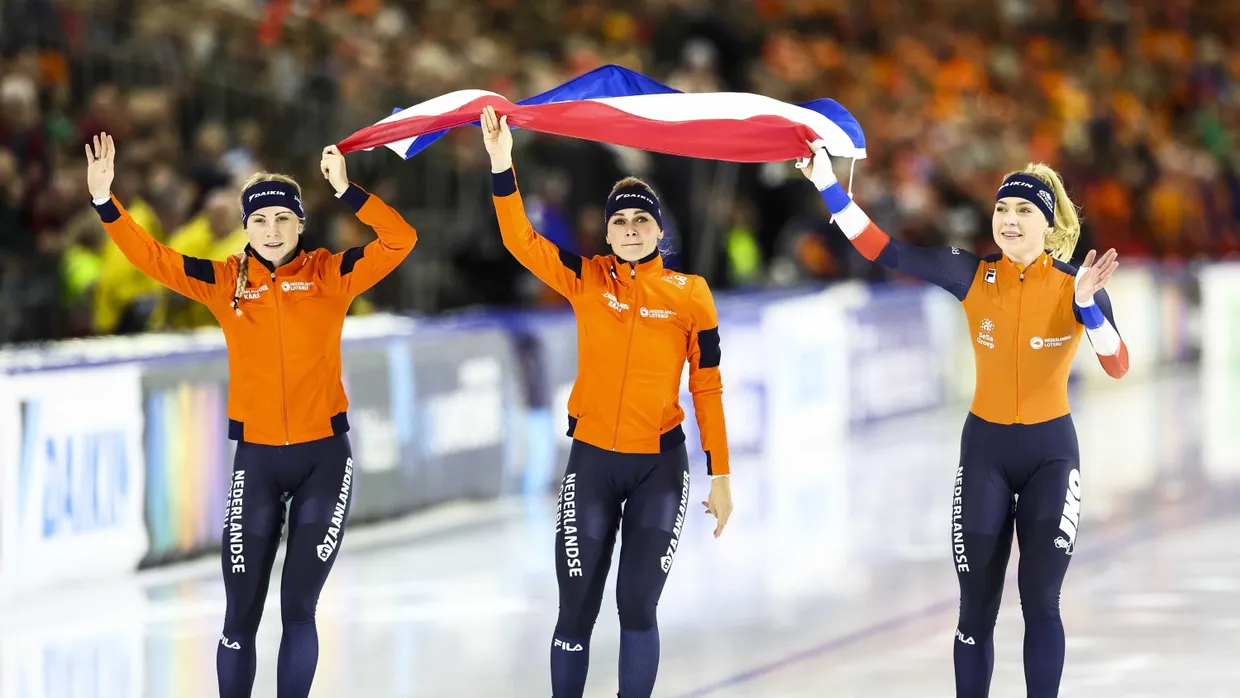 Nicht zu schlagen: Oranje-Trio mit Joy Beune, Irene Schouten und Marijke Groenewoud