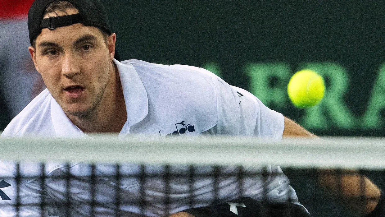 Neues altes Gefühl: Jan-Lennard Struff freut sich über Zuschauer.