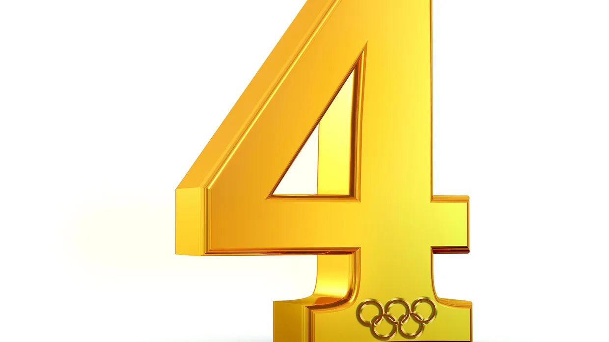 Enttäuscht über die Pappendeckelmedaille? Wer wird denn so deprimiert sein! Dass nur ein Trio auf das Podest darf, ist reine Willkür – und Platz vier Weltklasse!