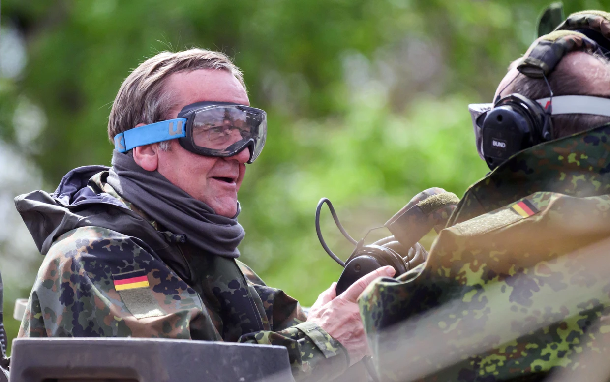 Major customer: Federal Defense Minister Boris Pistorius (SPD)