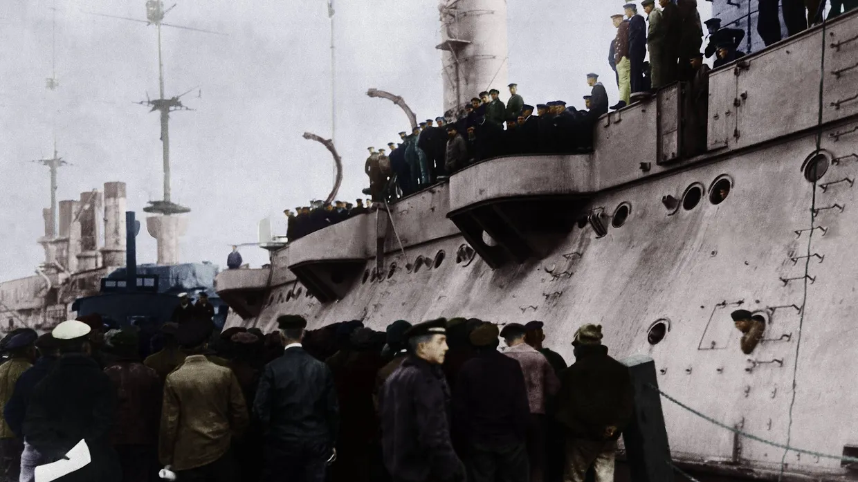 100 Jahre Novemberrevolution: Die Meuterei der Matrosen der deutschen Hochseeflotte in Kiel.