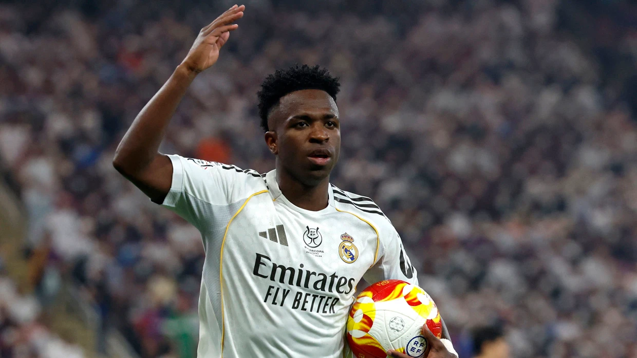 Vinicius macht sein erstes ordentliches Spiel seit Wochen.