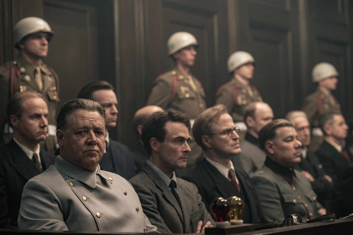  die Hauptangeklagten von Nürnberg in James Vanderbilts Film