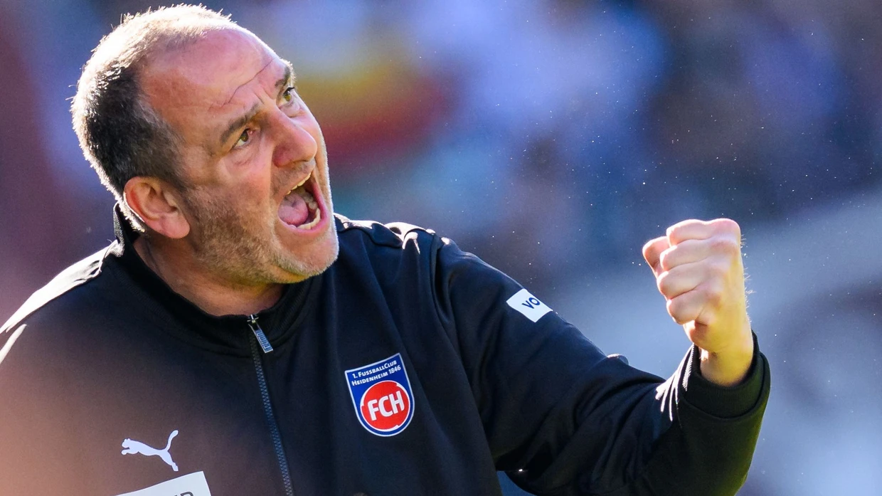 Seit fast 20 Jahren Trainer beim 1. FC Heidenheim: Frank Schmidt