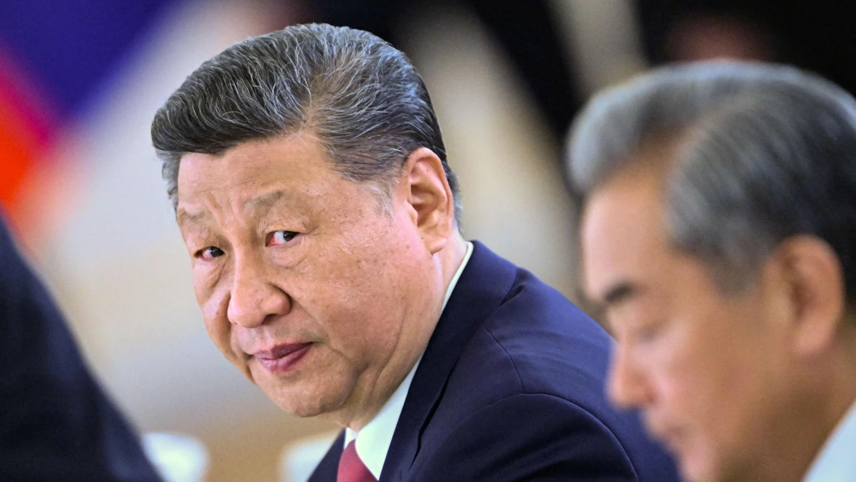 Der chinesische Staats- und Parteichef Xi Jinping im Mai in Moskau