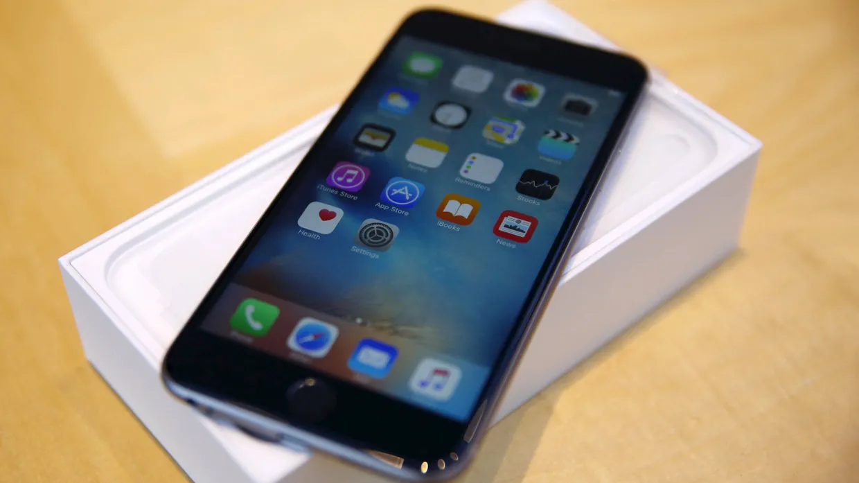 Das neue iPhone 6s in einem Laden in Palo Alto.