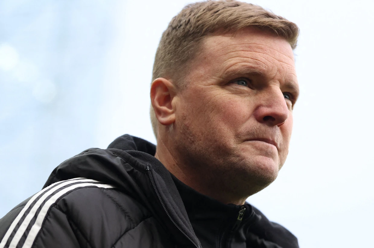 Newcastle coach Eddie Howe is happy about his new goalscorer from Germany.