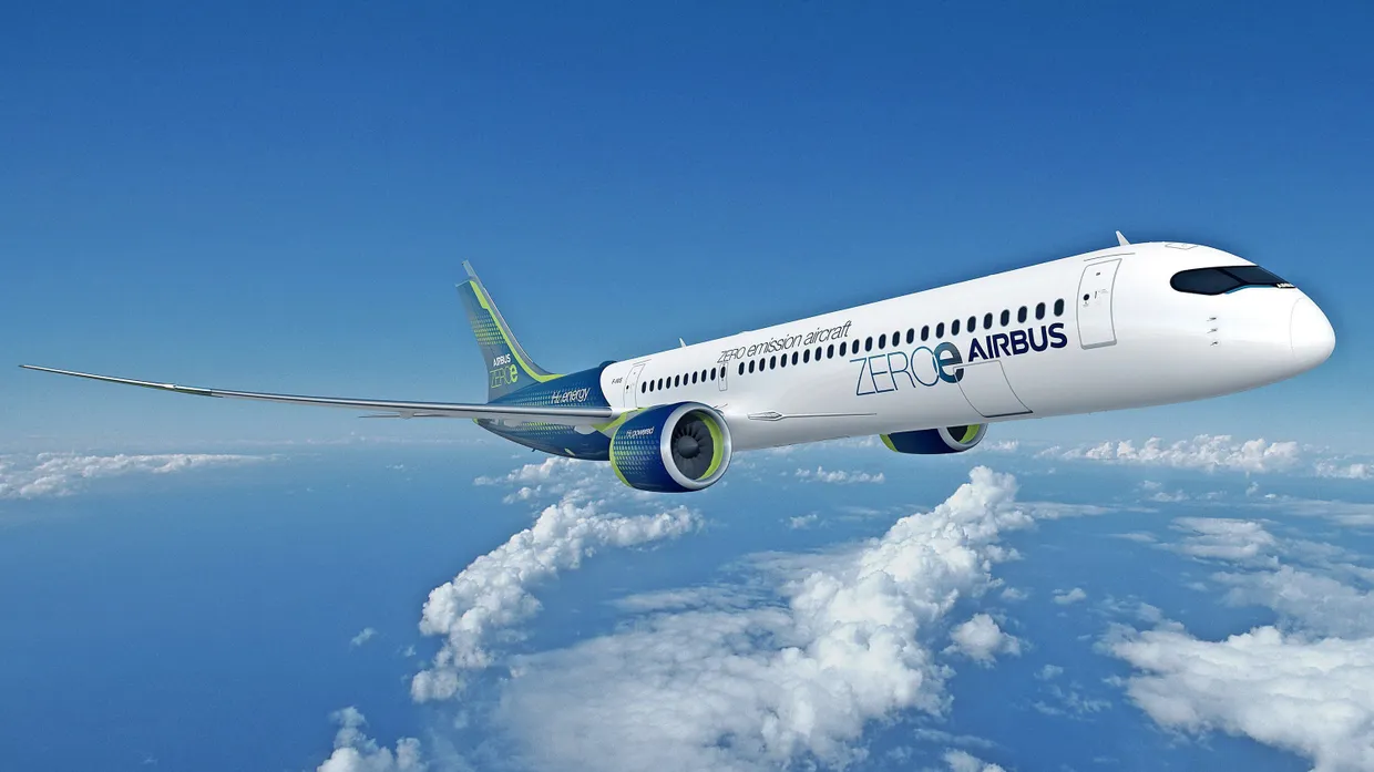 Airbus ZeroE: Noch ist der Hoffnungsträger nicht mehr als eine Konzeptstudie.