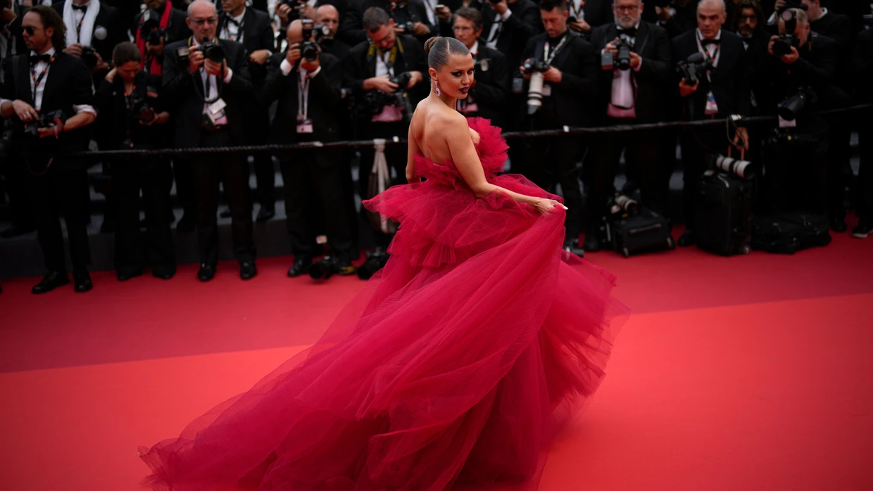 Viktorija Bonya im Mai 2023 bei den 76. Internationalen Filmfestspielen im französischen Cannes