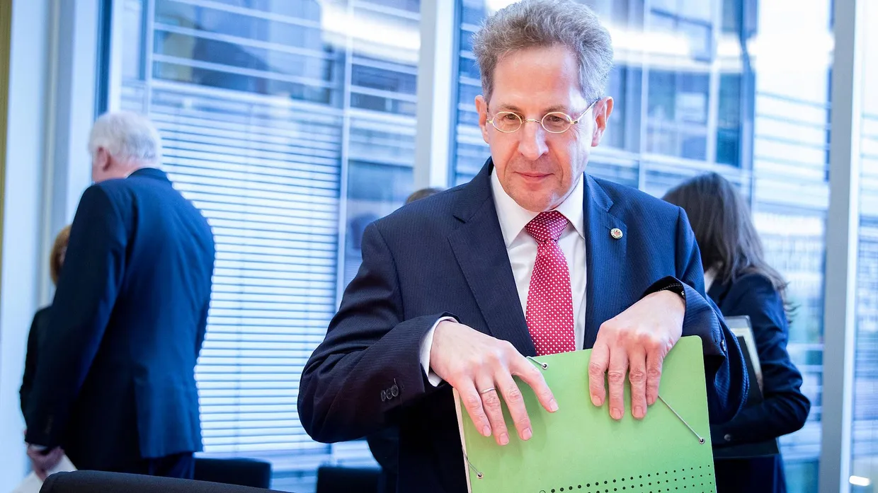 Hans-Georg Maaßen Mitte der Woche in Berlin bei einer Sondersitzung des Innenausschusses im Bundestag