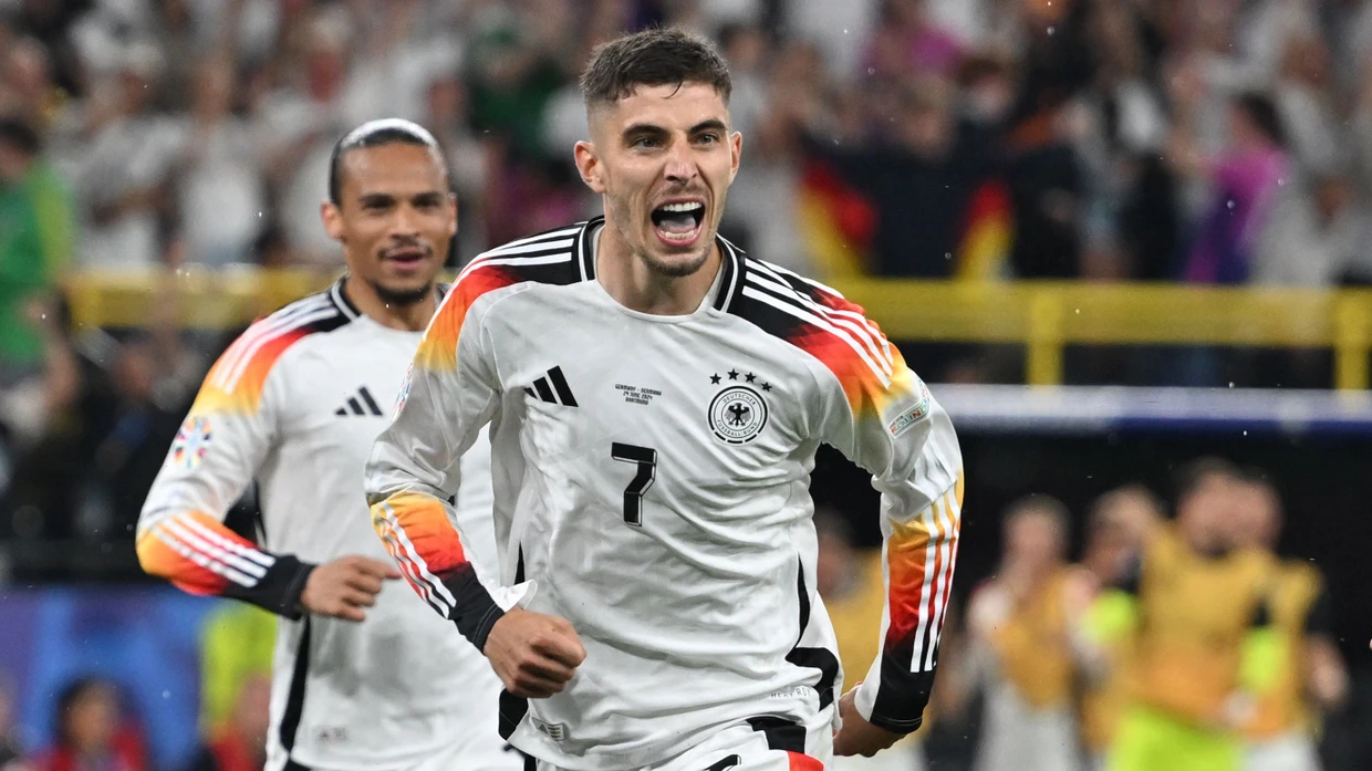 Wann kommt der „Key-Player“ zurück? Havertz jubelt bei der Heim-EM.