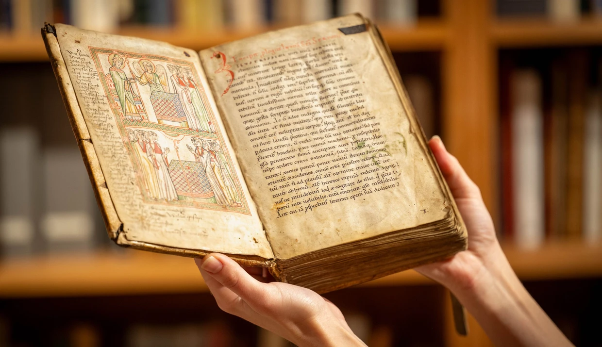 Antiquarische Rarität bei Dr. Jörn Günther Rare Books (Basel): „St. Pantaleon Legendarium“, lateinische Handschrift auf Pergament, Köln, Kloster St. Pantaleon, um 1140 bis 1180, Preis auf Anfrage