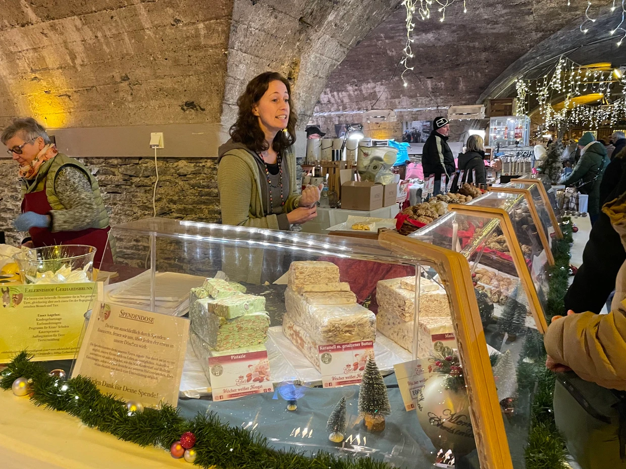Alles, was das Weihnachtsherz begehrt, bekommt man in den Katakomben von Traben-Trarbach.