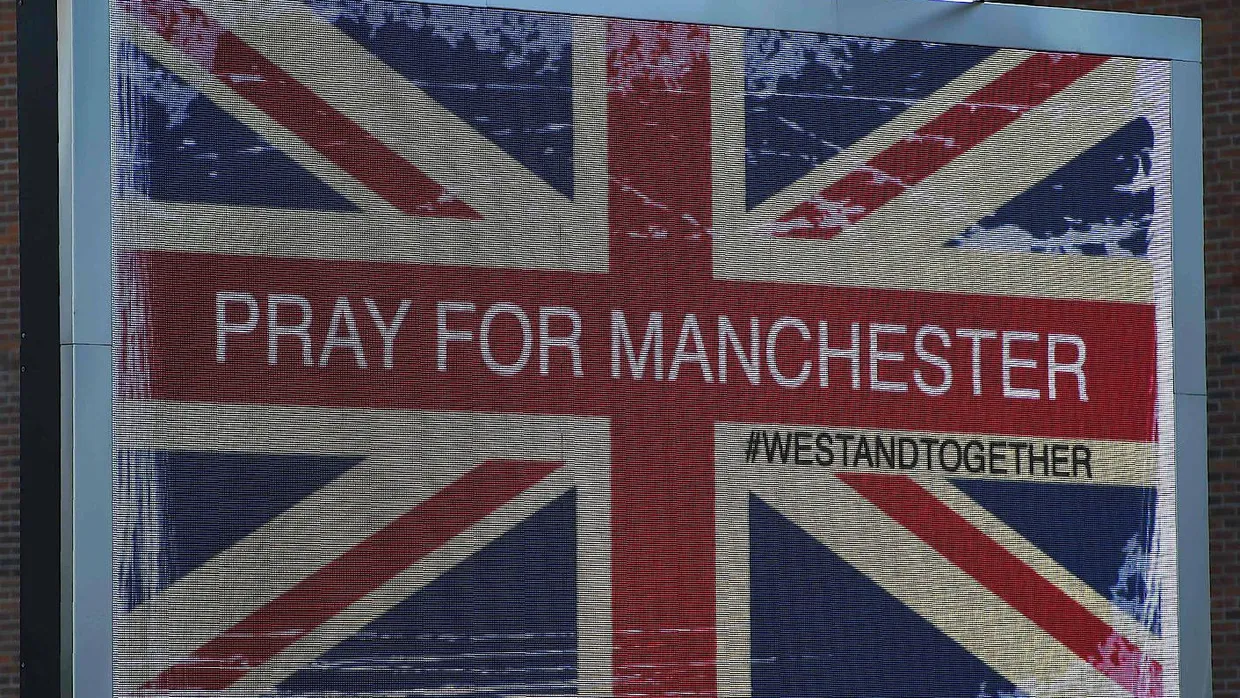 Solidarität mit Manchester: Großbritannien zeigt Flagge gegen den Terror