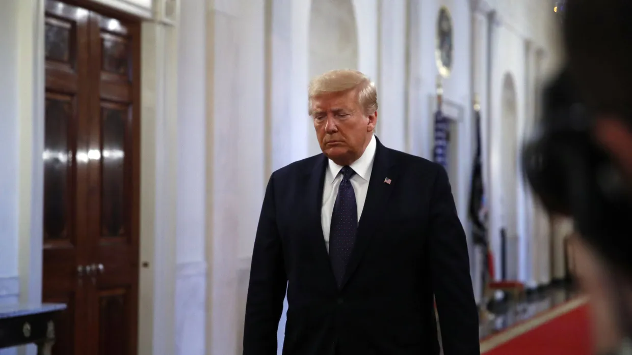 Präsident Donald Trump im Weißen Haus