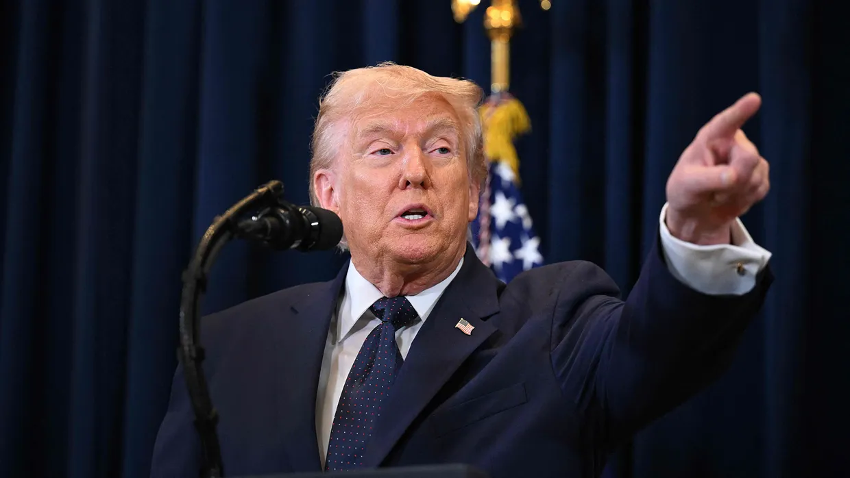 Donald Trump sagte am Montag, die Vereinigten Staaten hätten die Gefahr des Regimes in Teheran „zum richtigen Zeitpunkt“ gestoppt.