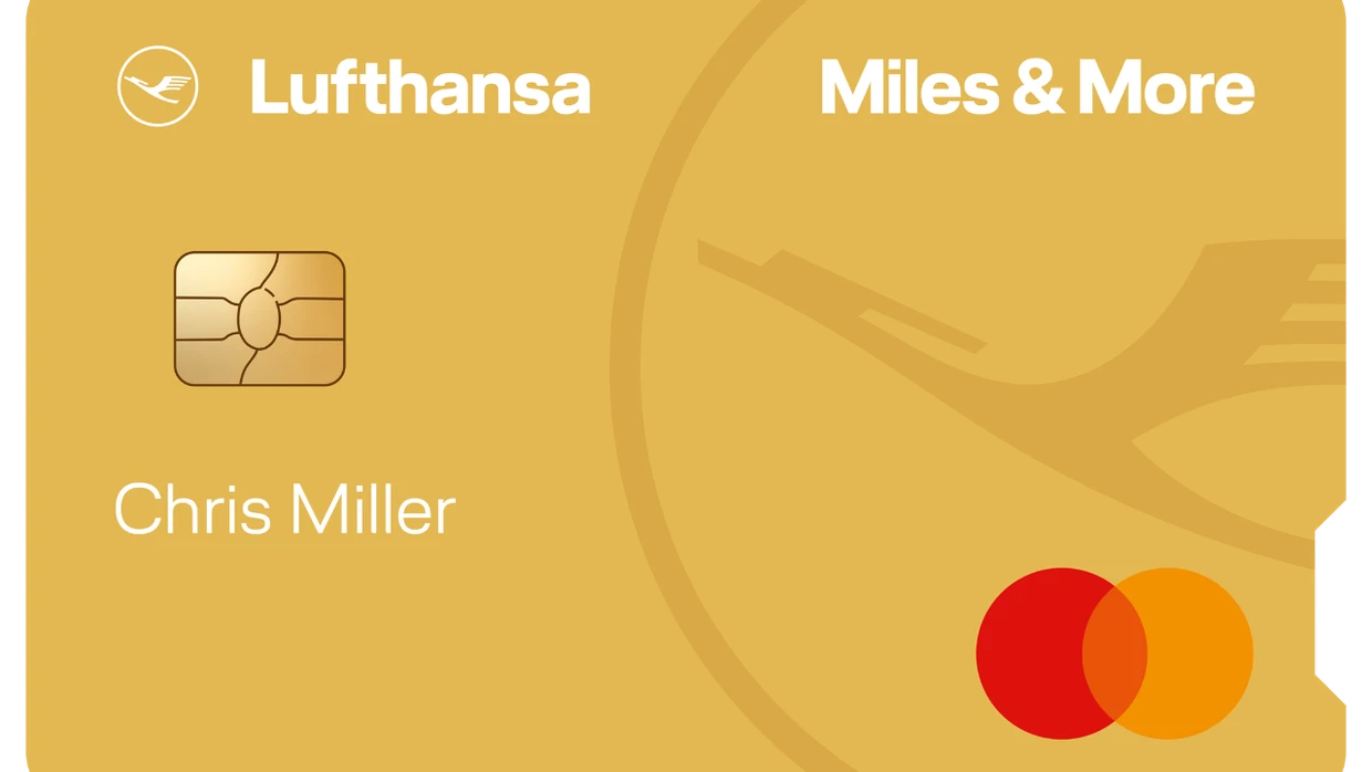 The new Miles & More credit card from Deutsche Bank.