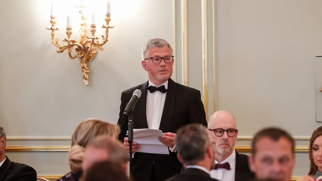 Botschafter Melnyk auf dem Bundespresseball am 29. April 2022