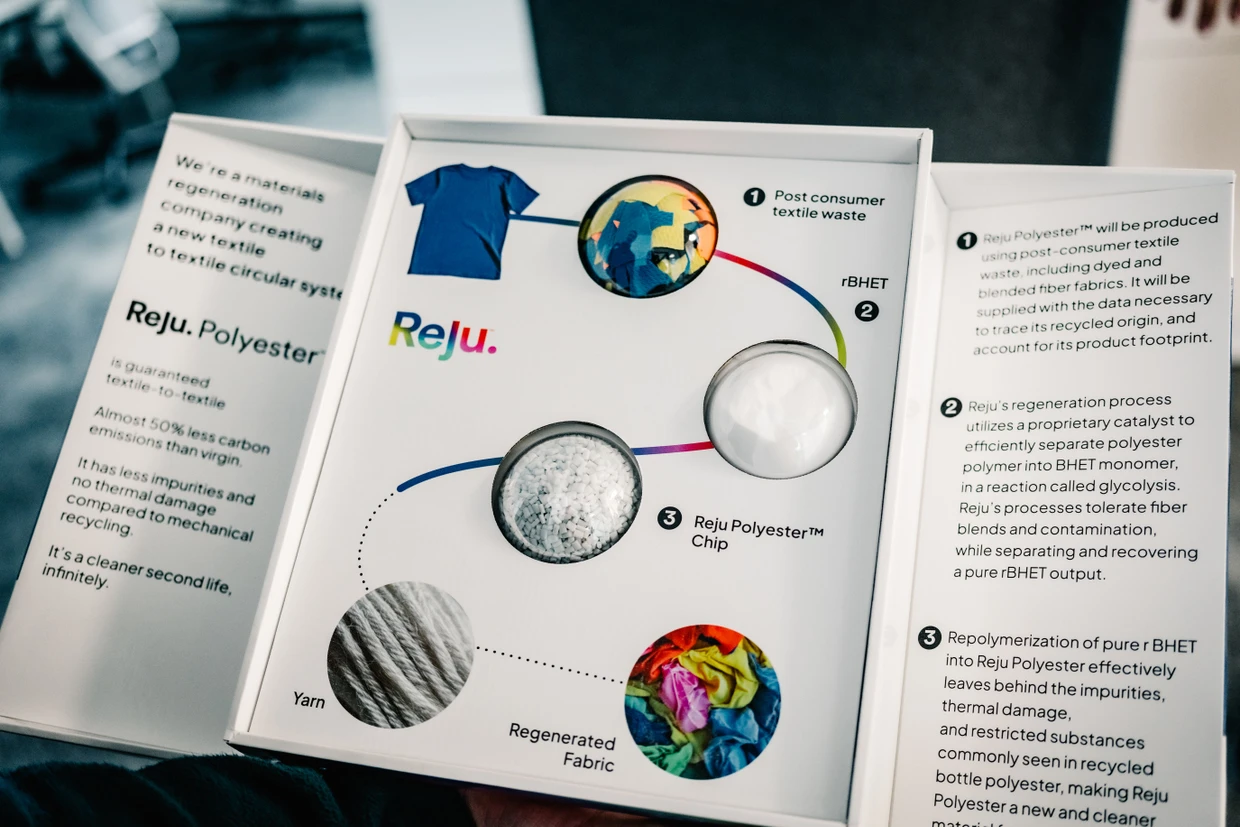 Werbewirksam: Vereinfachte Erklärung des Verfahrens in einer Broschüre von Reju