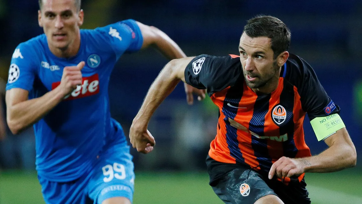 Darijo Srna spielte von 2003 bis einschließlich Sommer 2018 für Donezk.