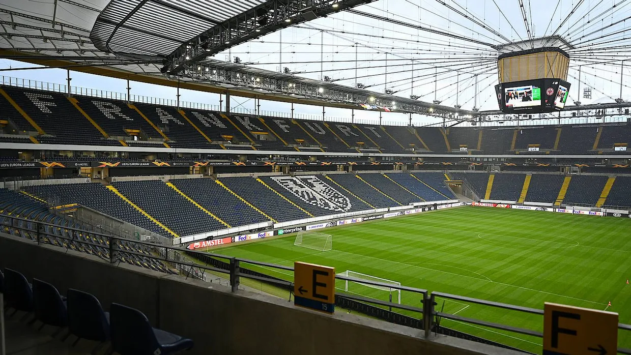 Freie Plätze: Blick in das leere Stadion