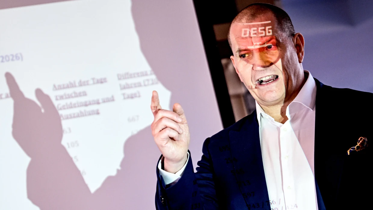 Überschritt mehr als nur die Grenze des guten Geschmacks: DESG-Präsident Matthias Große.